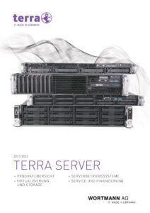 Titelblatt Prospekt Wortmann TERRA Server